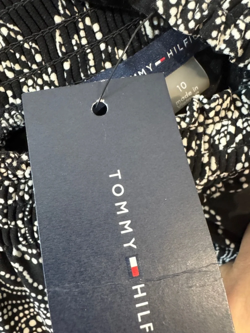 Tommy Hilfiger Women's Printed A-Line Shift Dress Size 10